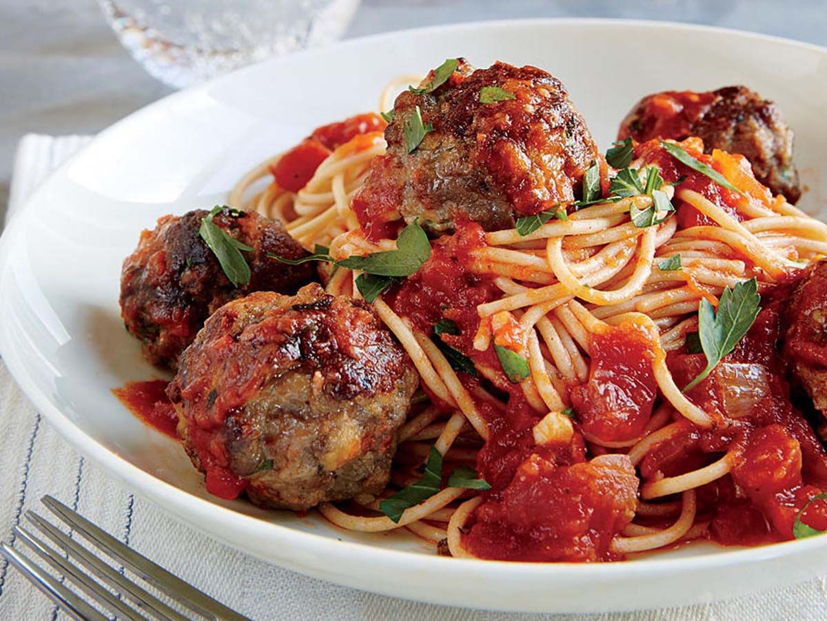 spaghetti meatballs