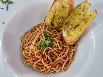 Napolitan Spaghetti Pasta