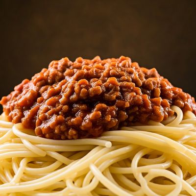 Spaghetti Pasta with Minced Meat