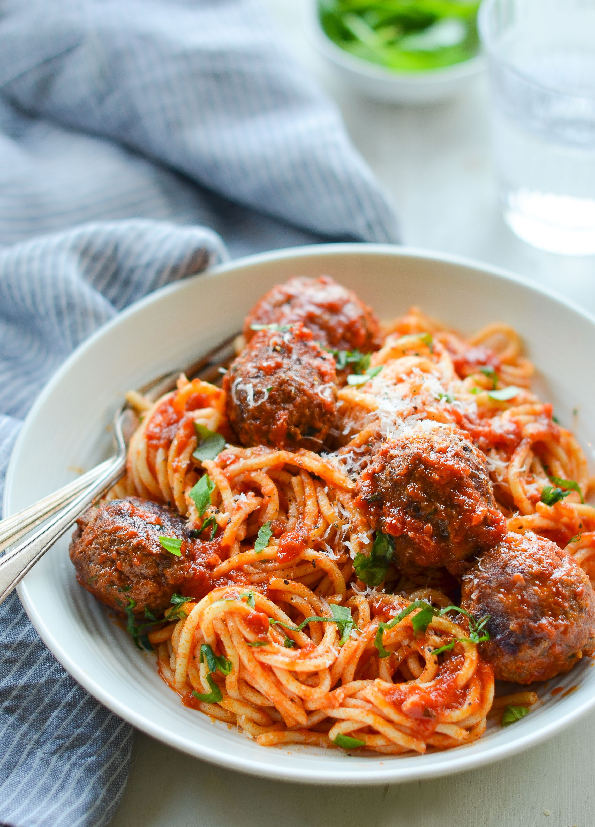 Meatballs Pasta