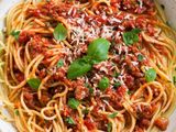 Spaghetti Alla Bolognese Pasta
