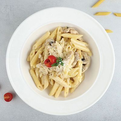 Spaghetti white sauce