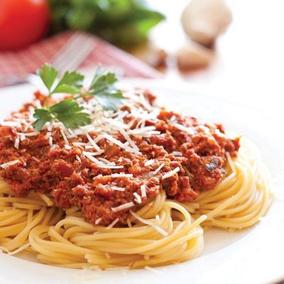 Pasta with sauce