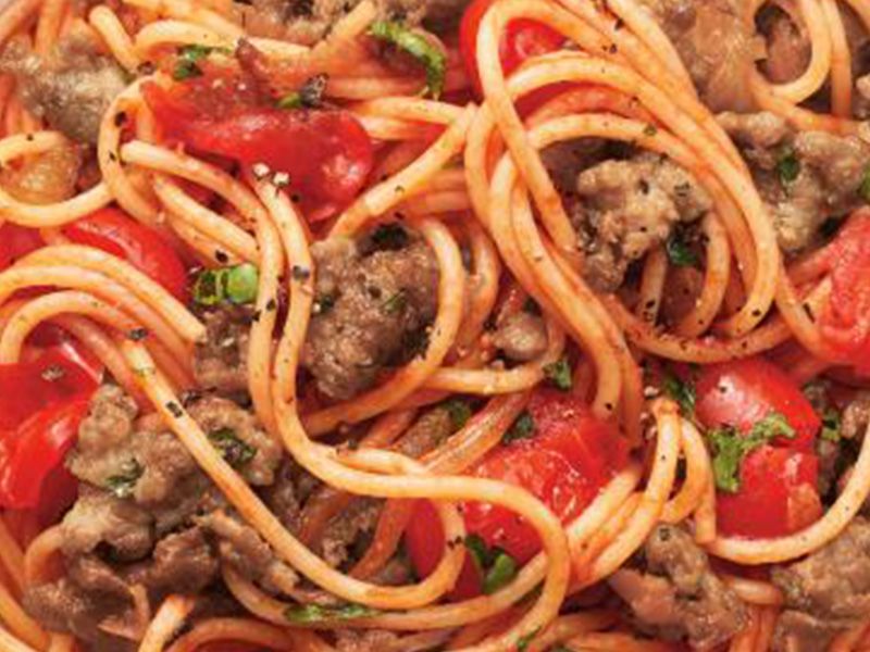 Sausage Spaghetti