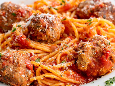 Mix Meat Spaghetti