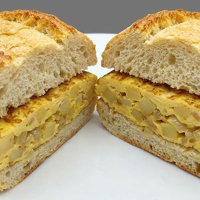 Spanish Omelette Sandwich