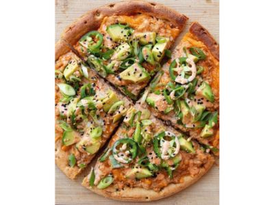 Oriental Tuna Pizza
