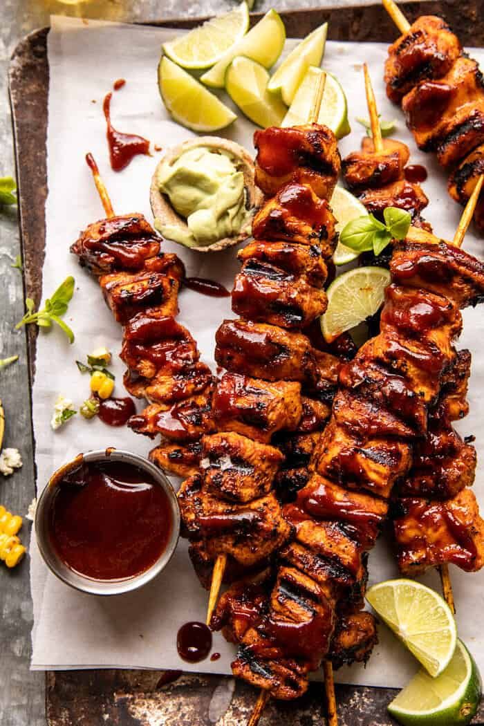 half shish chicken