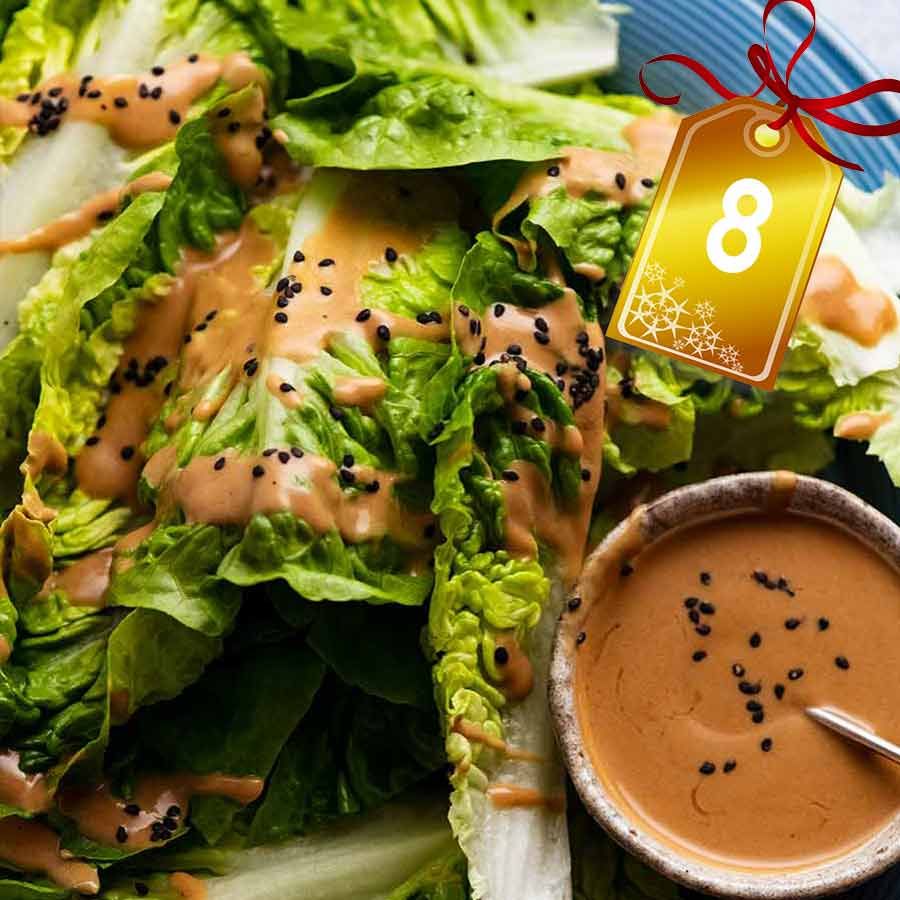 Sesame paste salad