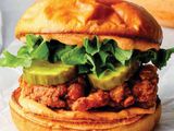 Spicy Chicken Cubes Sandwich