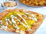 Crispy Chicken Fatteh