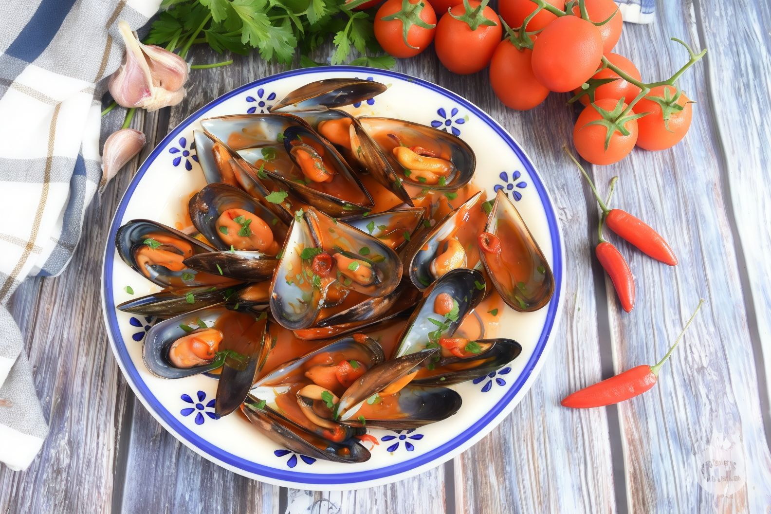 Spicy Mussels