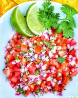 Spicy Pico De Gallo Salsa