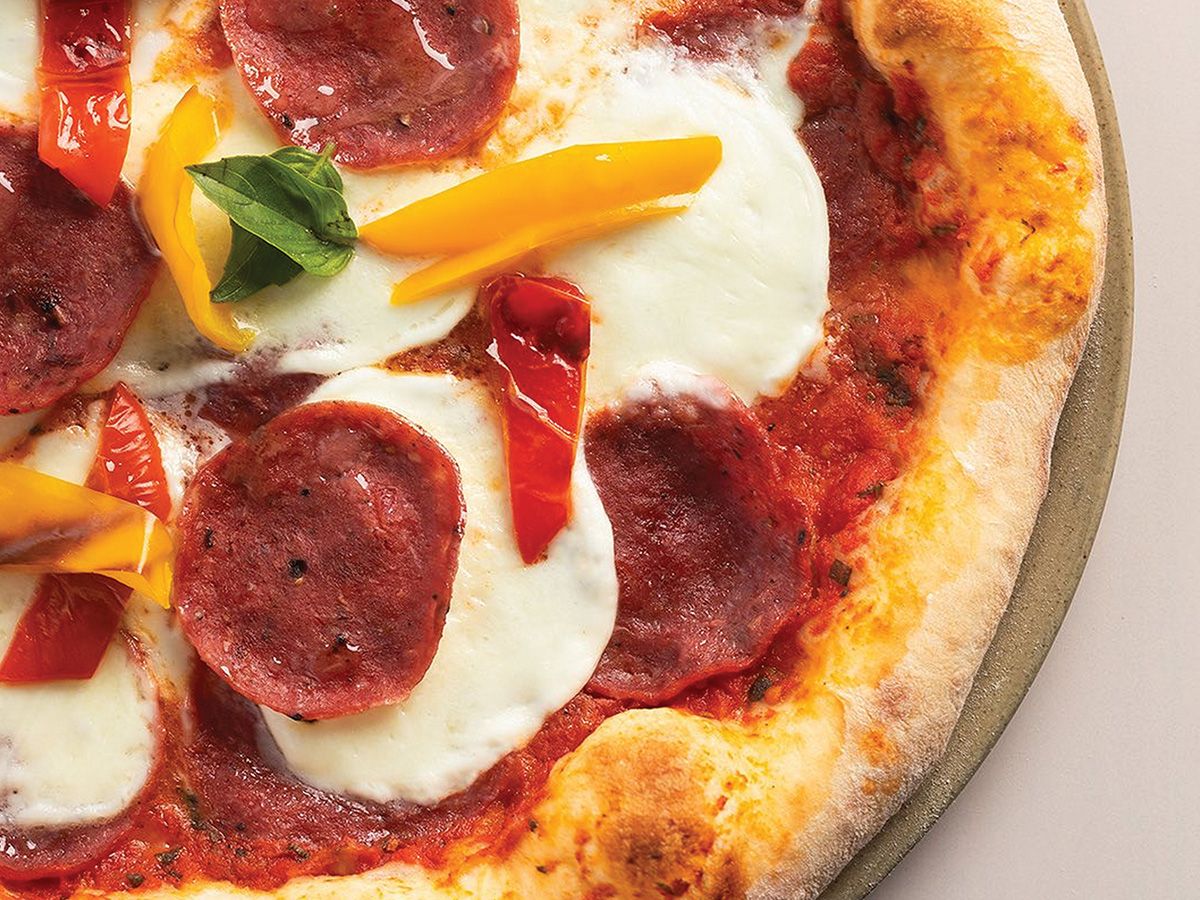 SPICY SALAMI AND BELL PEPPER Pizza