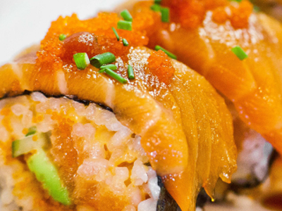 Spicy Salmon Roll 4 Pieces