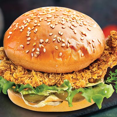 Spicy Strips Burger