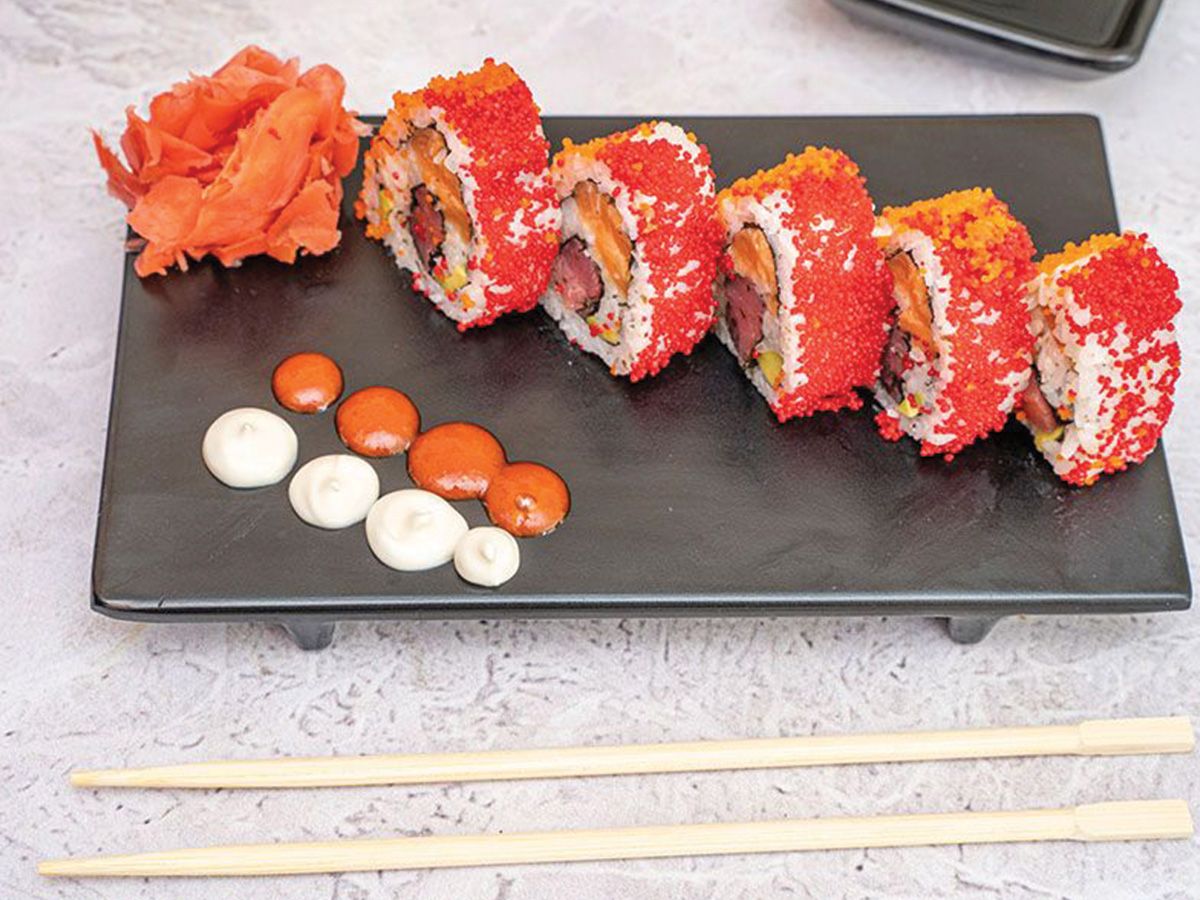Spicy flame roll