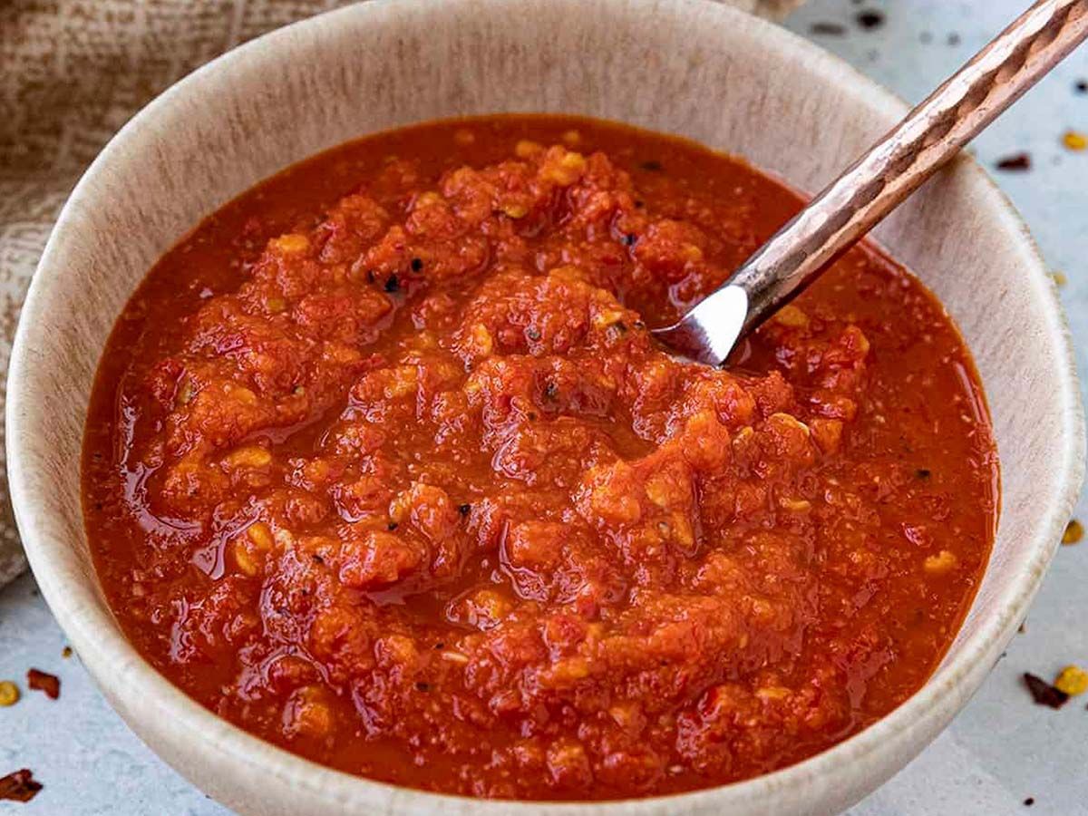 Spicy garlic dip