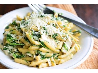 Spinach With Chicken Pasta