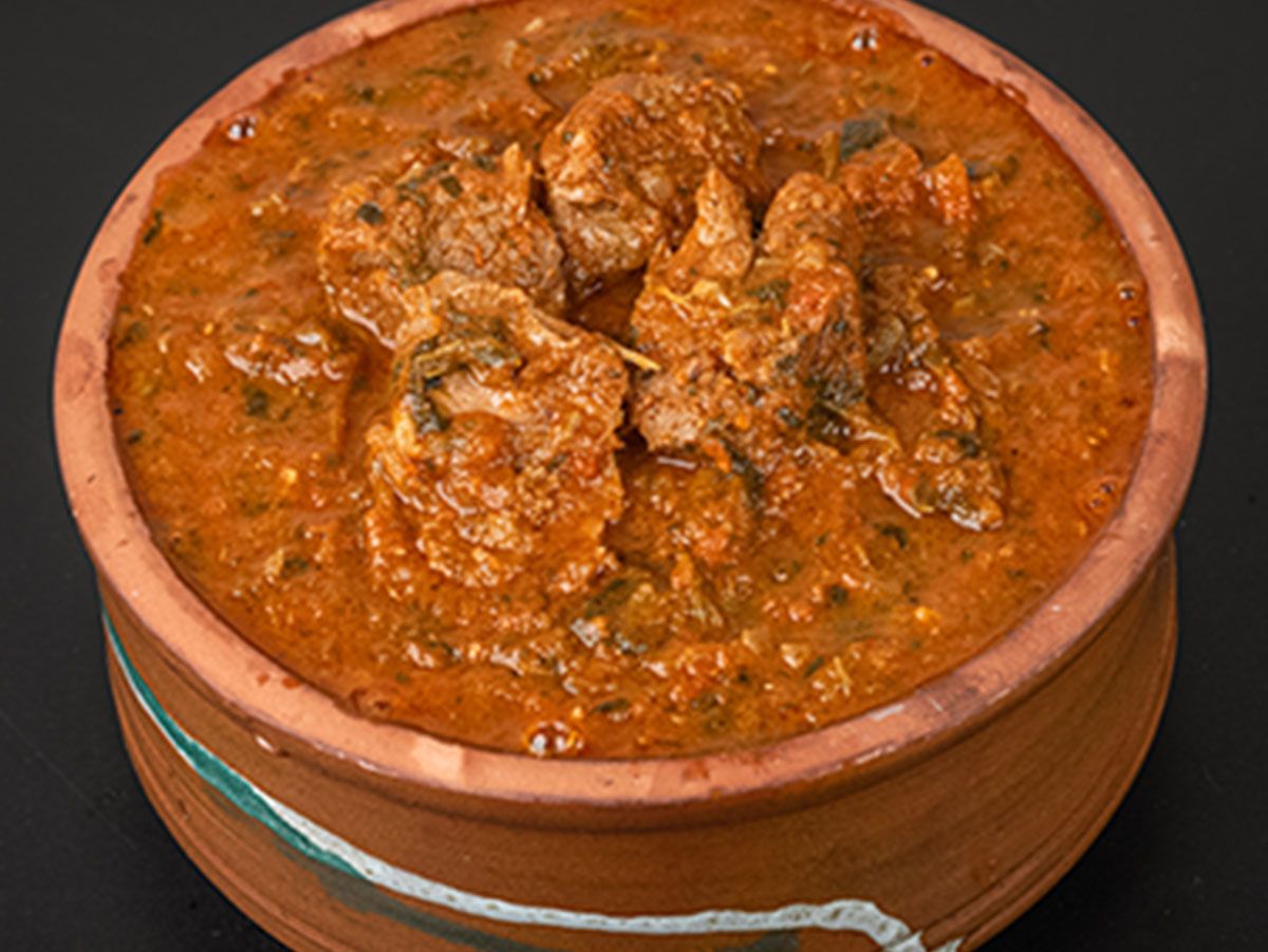 Spinach And Meat Dish