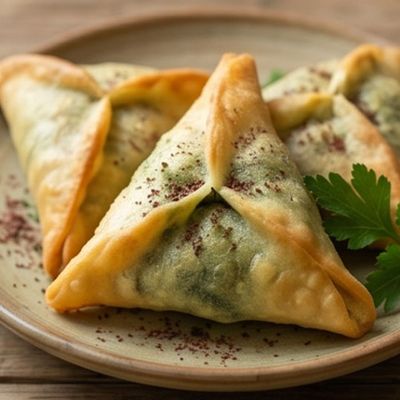 Spinach Sambousek