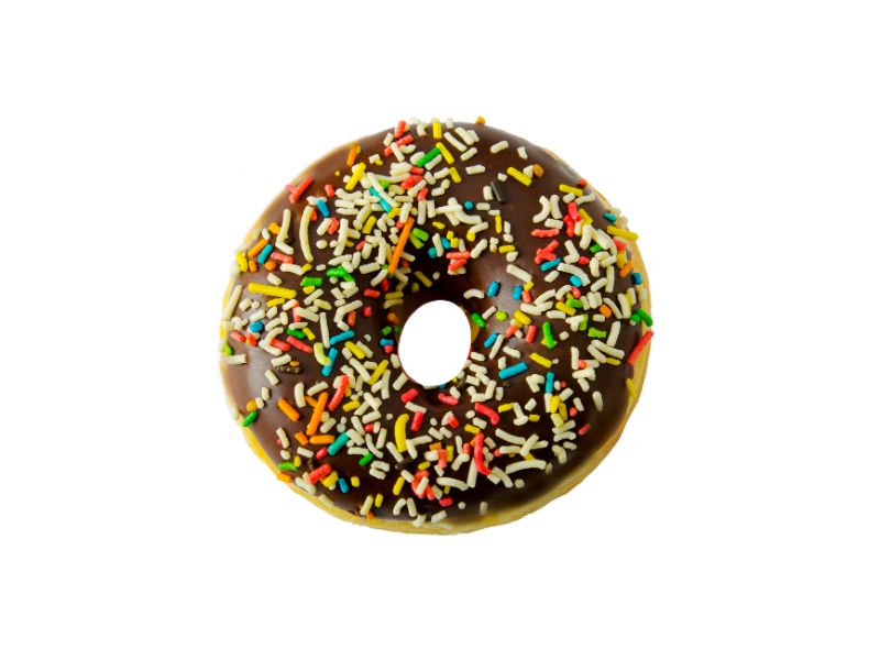 Sprinkles Space Donut