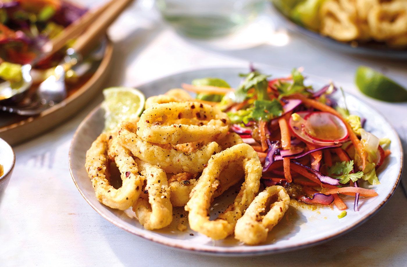 One kilo of jumbo squid