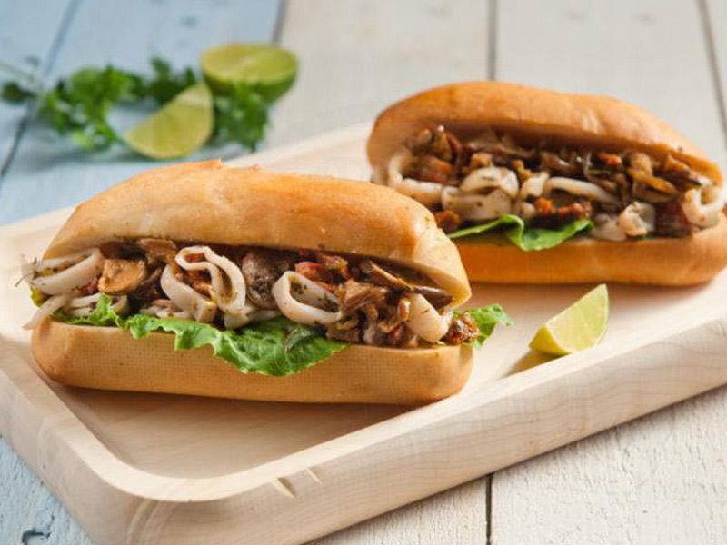 squid sandwich