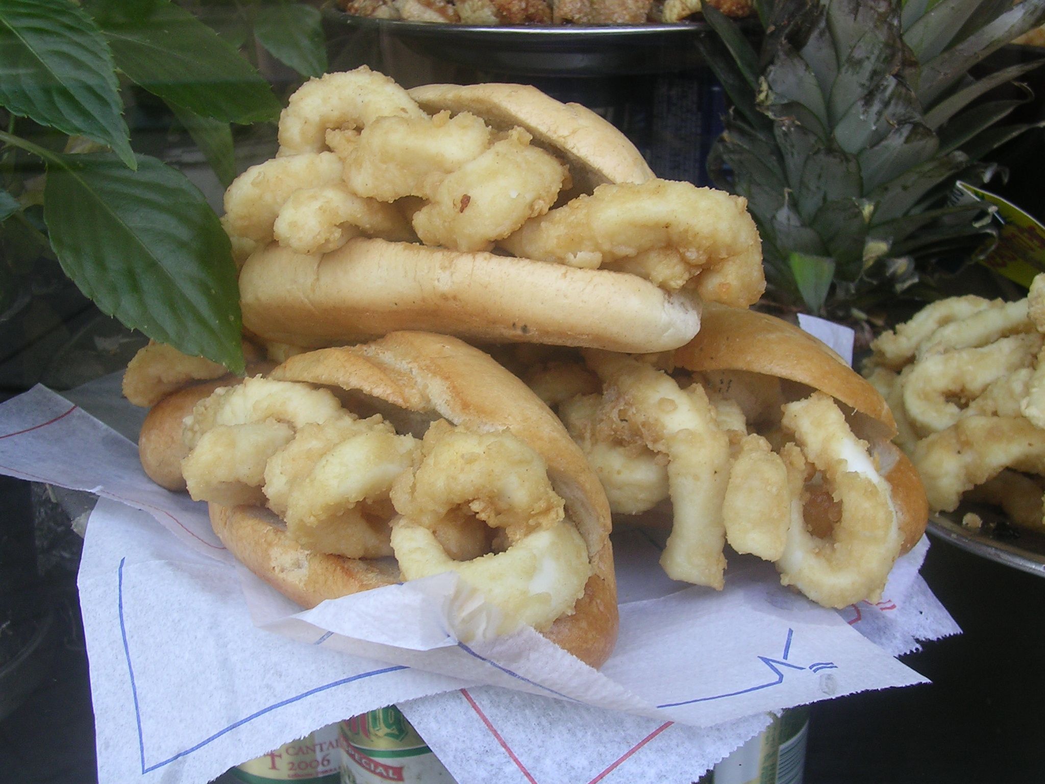 Squid Sandwich