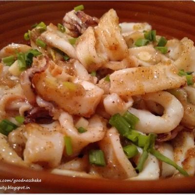 Squid with butter casserole 1/2 kilo