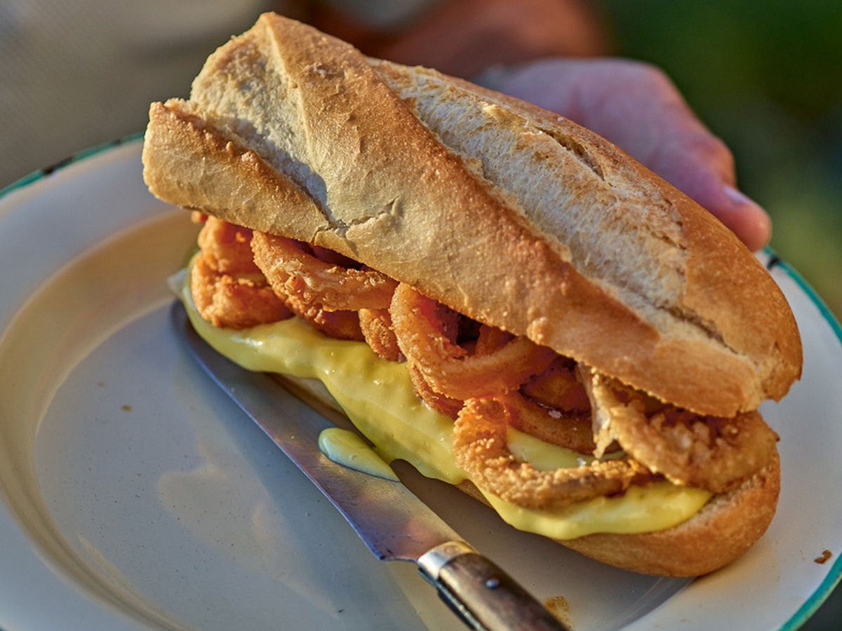 Squid sandwich