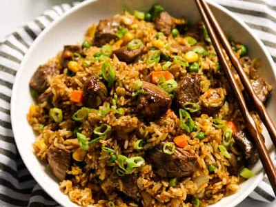 Beef Fillet Vegie Rice