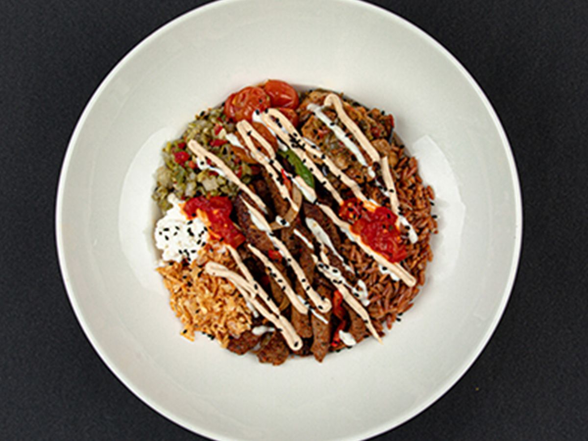 Steak Orzo Bowl