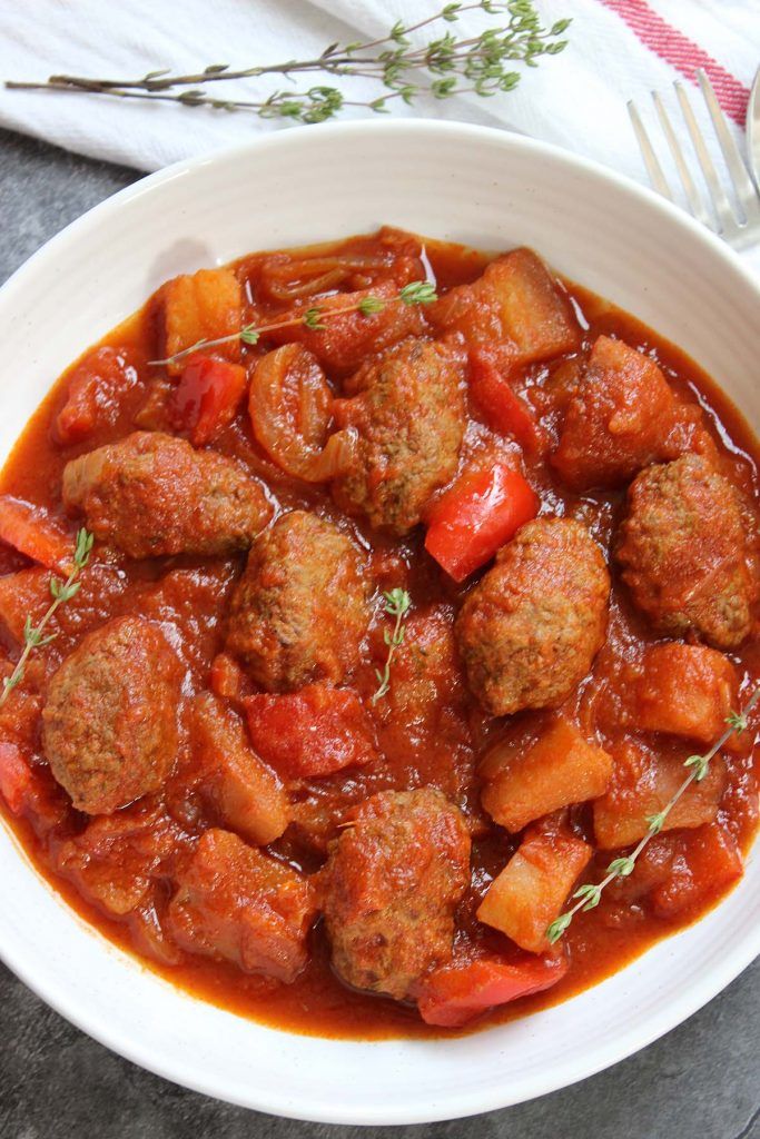 Stew Kebab casserole