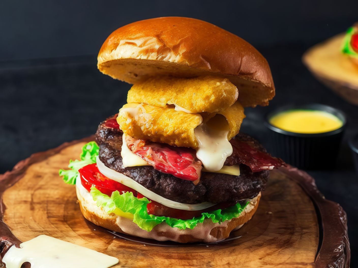 Stoners Delight Burger Sandwich