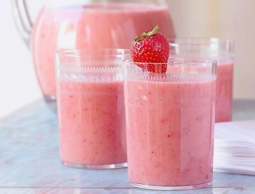 Sobia With Strawberry Juice