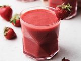 fresh Strawberry juice