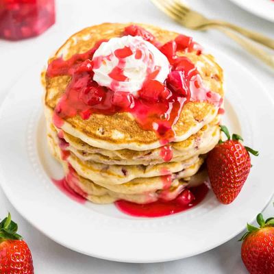 Strawberry Pancakes