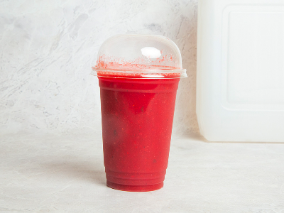 Fresh strawberry juice