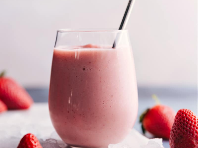 Strawberry And Vanilla Juice