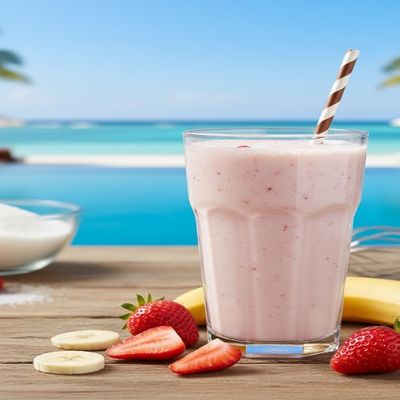 Strawberry Banana Milk