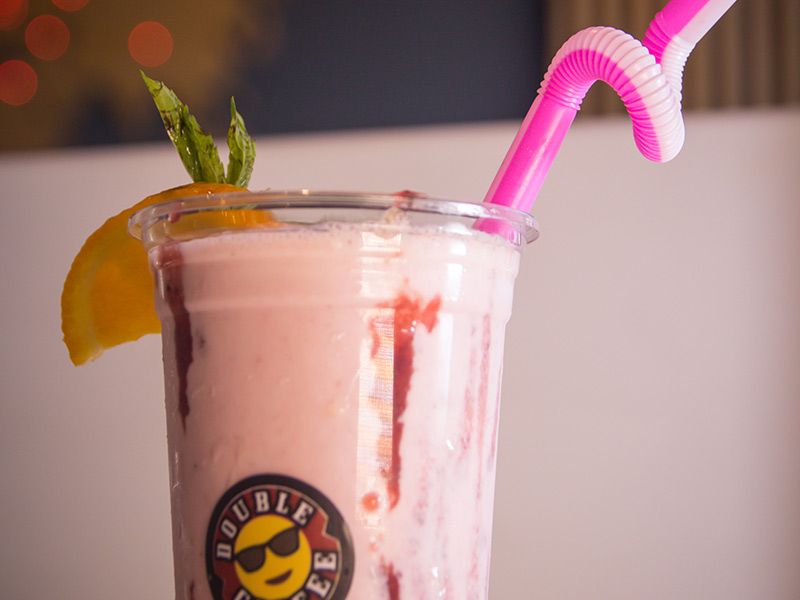 Strawberry And Cream Cocktail