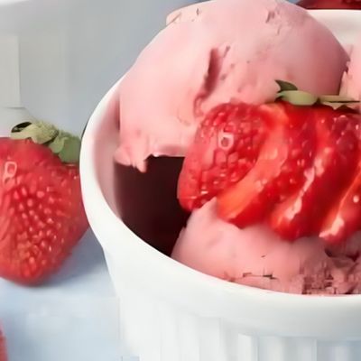 Strawberry Ice Cream