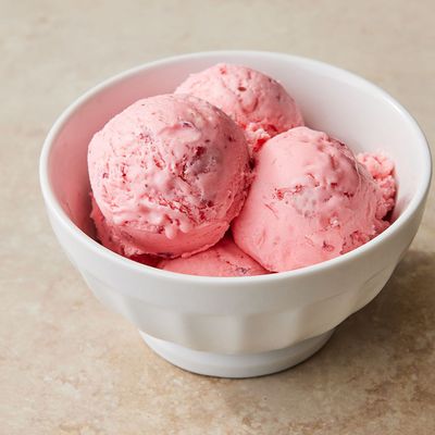 Strawberry Ice Cream Bowl