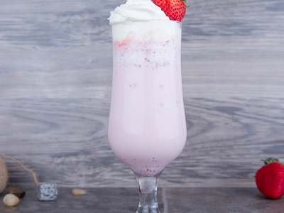 Strawberry milkshake