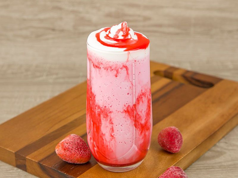 Strawberry Frappe
