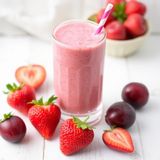 Strawberry Plum Smoothie