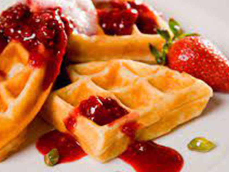 Strawberry Waffle
