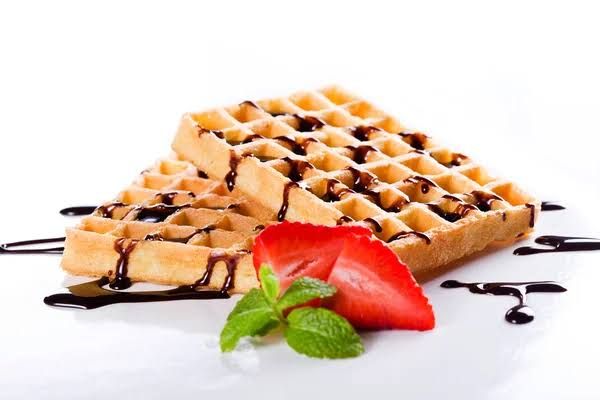 Strawberry Cream Waffle