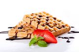 Strawberry Cream Waffle